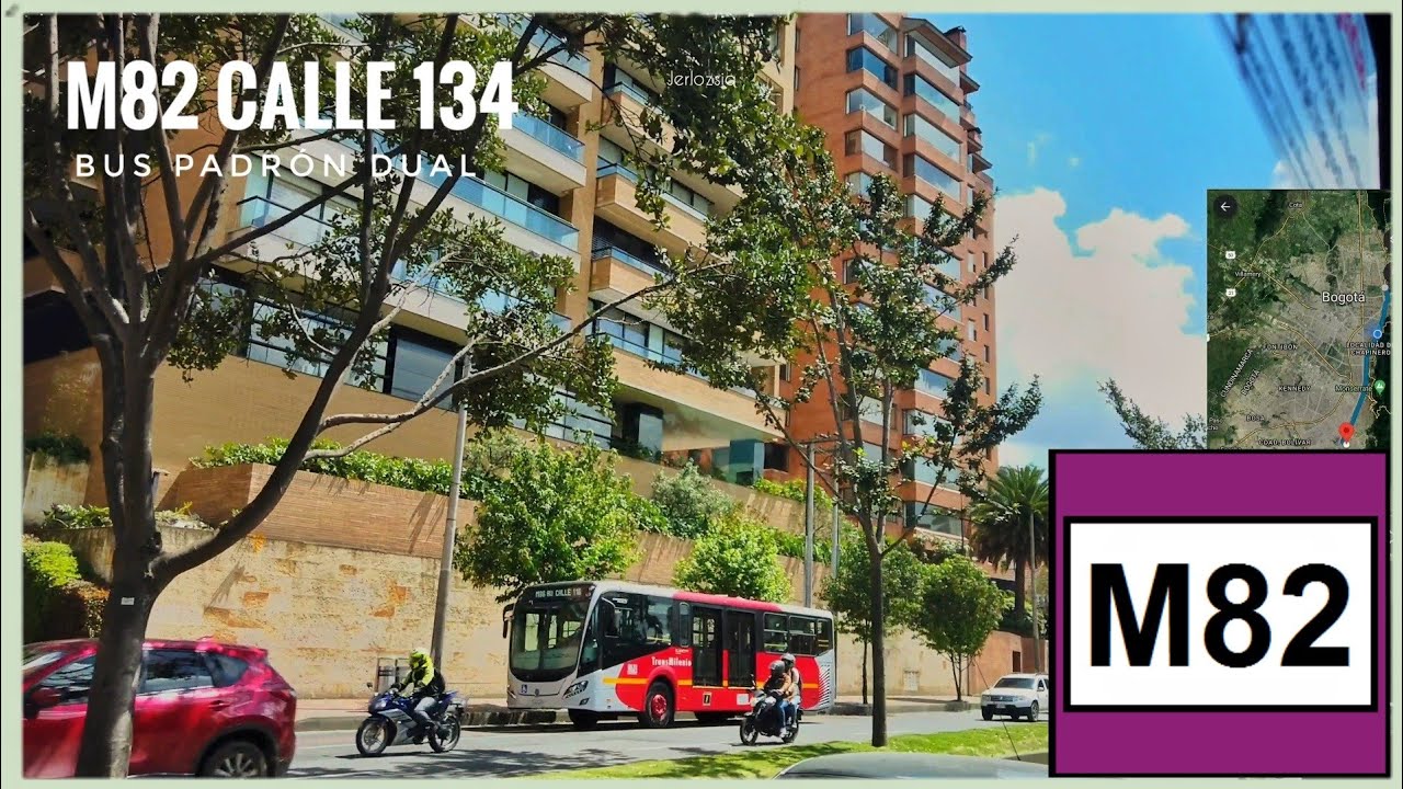 M82 Portal 20 de Julio ➡️ Calle 134 🚍 Transmilenio Bogotá - Colombia 🇨🇴 [4k/60]