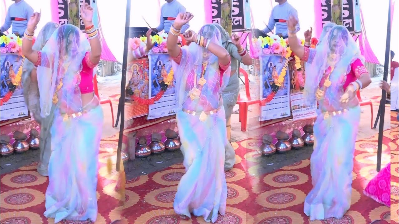 इन भाभी का #Youtube पर सबसे सुपरहिट डांस !! बेद बने गलियन में डोले @Rajnesh shastri G