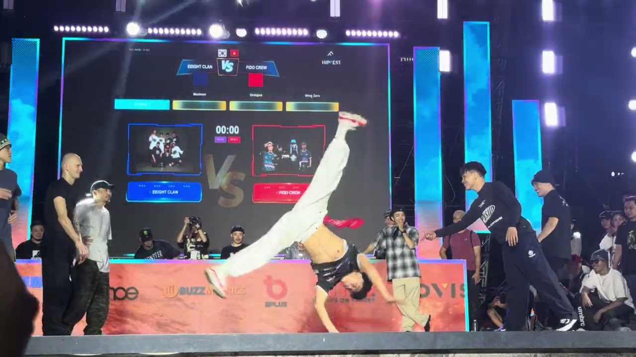 Hipfest World 2024 | Final Bboy 4 vs 4 | Eeght Clan vs Fido crew