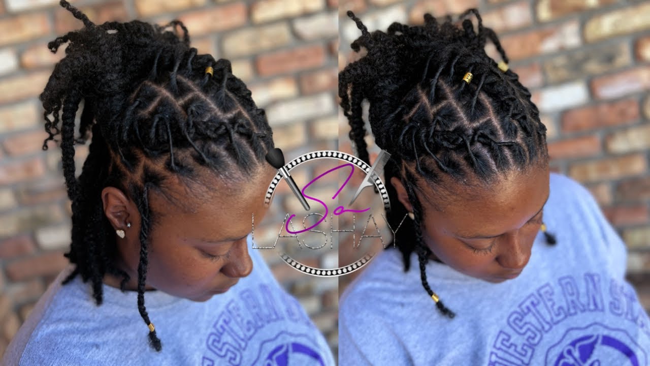 RETWIST LOCS | STYLING STARTER LOCS | TWO STRAND TWIST 💕