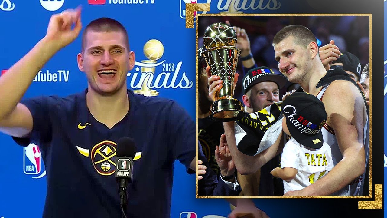 Nikola Jokic Postgame Interview After Winning His 1st NBA Championship!​