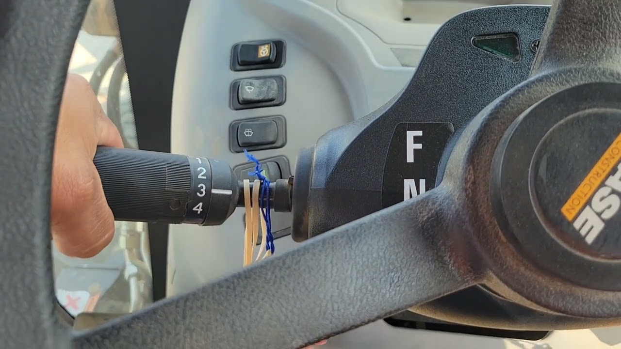 2 formas de como manejar un case backhoe 580 super N automático y manual