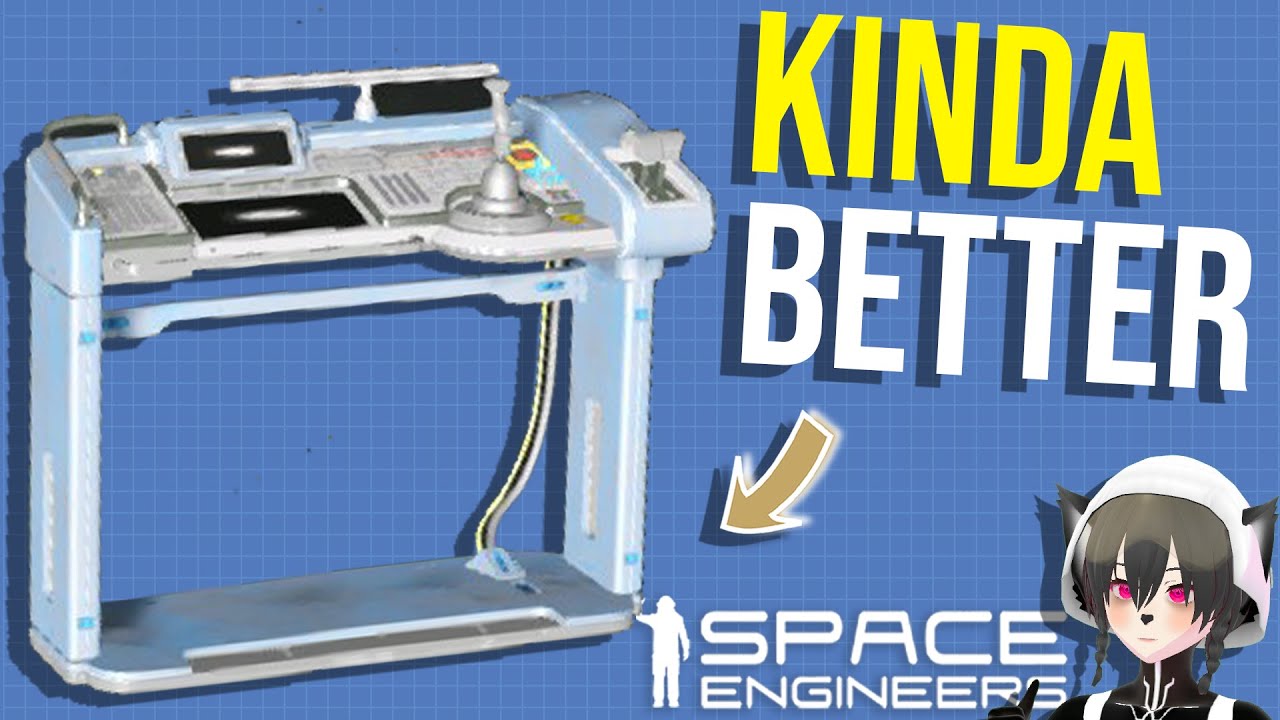The New Helm Seat is Better Than Other Control Seats, Space Engineers Warfare 2 New Blocks Overview