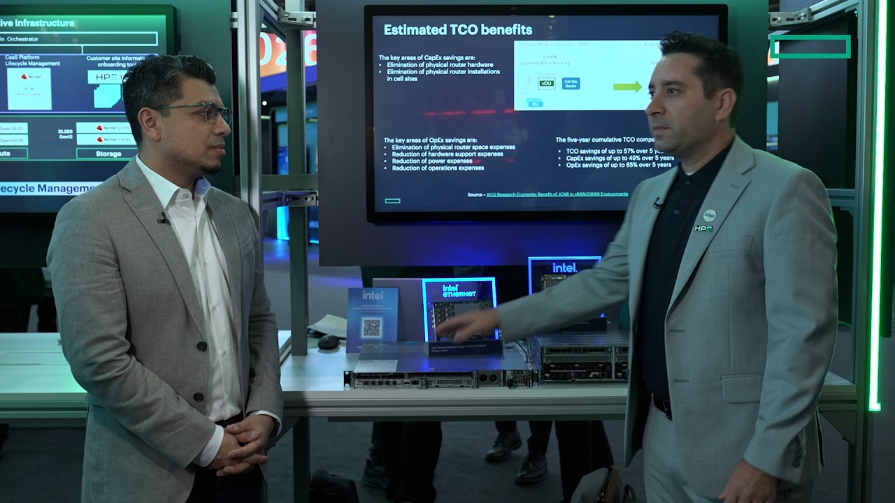Развитие сетей 5G с помощью HPE Gen12 и Intel Xeon 6