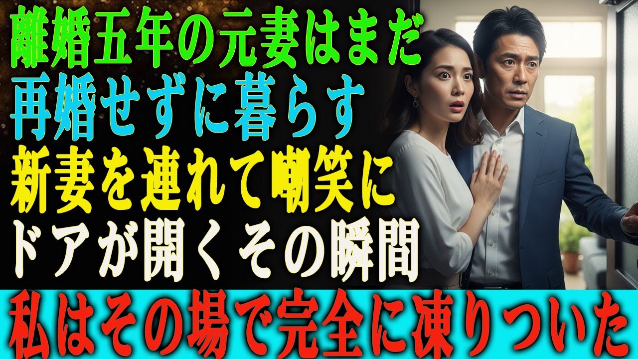 離婚して5年、元妻はまだ再婚していなかった。 その日、私は新しい妻を連れて彼女を嘲笑いに行った。 しかし、ドアが開いた瞬間—— 私はその場で凍りついた。