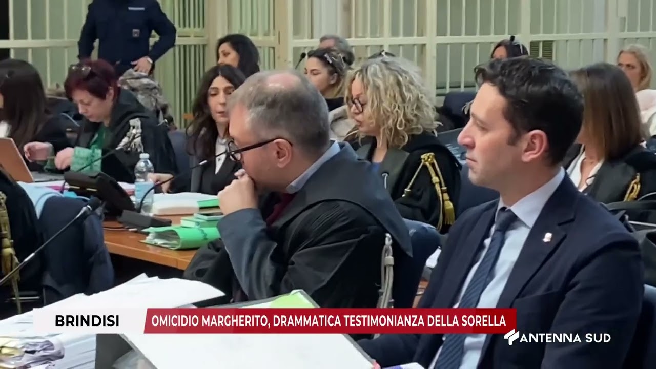 27 GENNAIO 2026   BRINDISI   OMICIDIO MARGHERITO, DRAMMATICA TESTIMONIANZA DELLA SORELLA