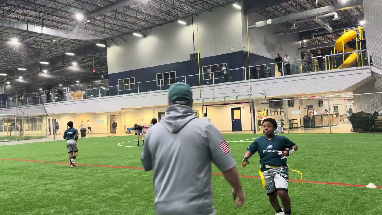NFL Flag Winter 2026 Eagles vs Giants