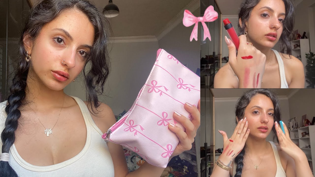 MAKYAJ ÇANTAMDA NE VAR? 🎀 •ürün tavsiyeleri, makyaj tüyoları 💞