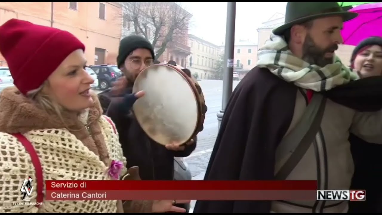 Trallallero - Servizio TV Centro Marche - Pasquella 2026 a Montecarotto (AN)
