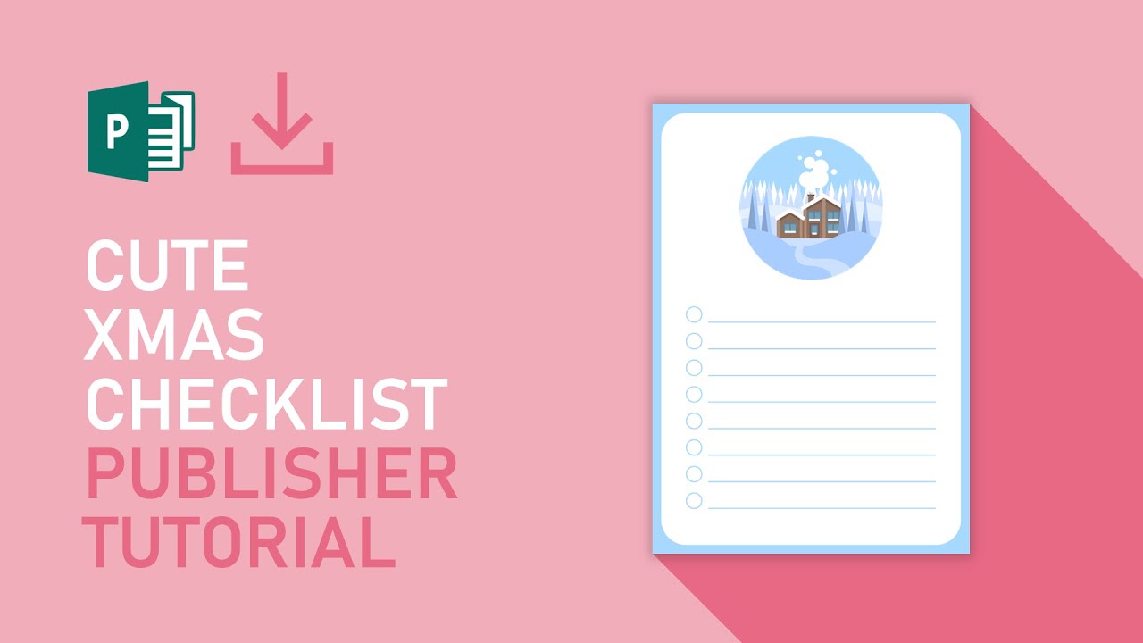 Cute Christmas Checklist [FREE DOWNLOAD]