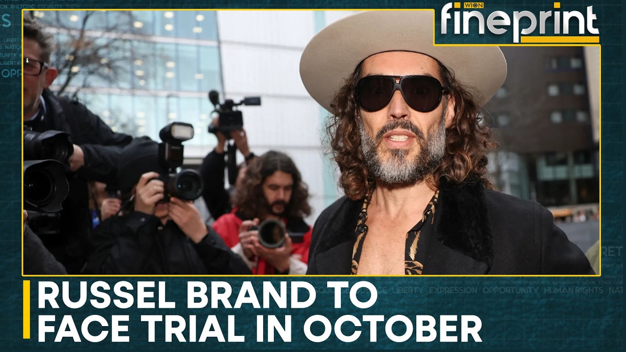 Russell Brand Rape Trial Delayed to October: Court Pushes High-Profile Case | WION Fineprint