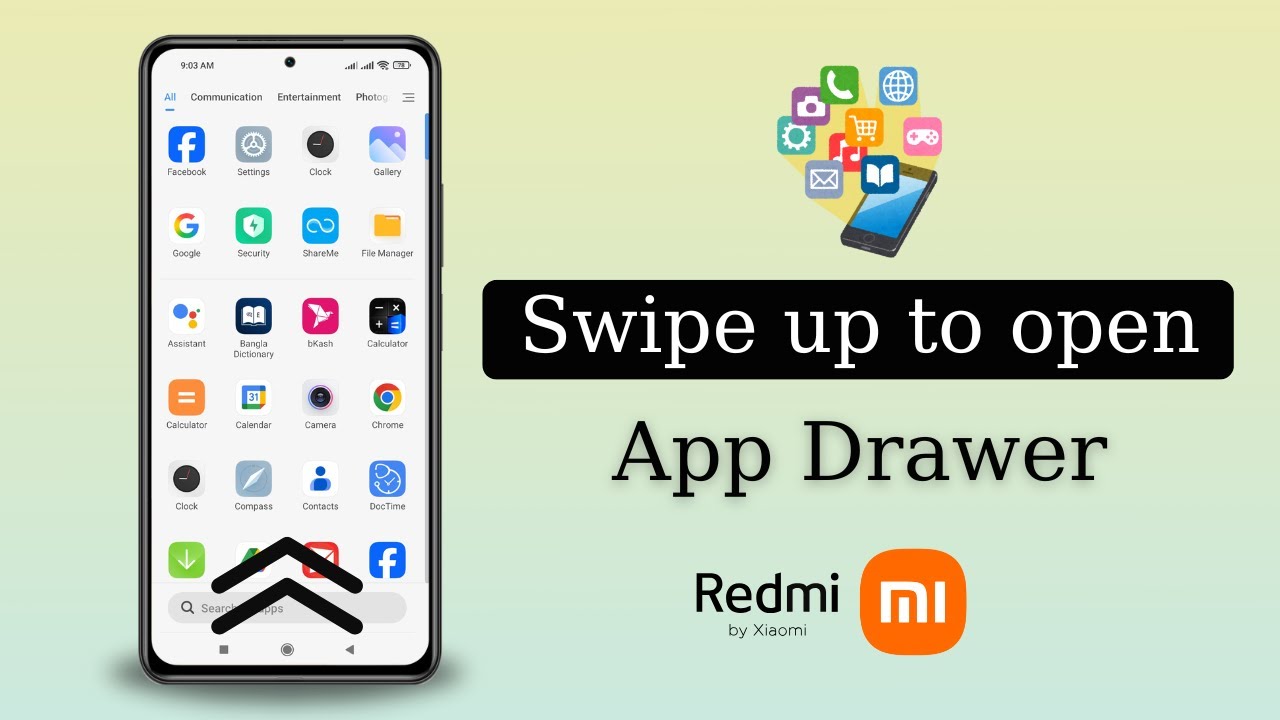 Fix Swipe Up to Open App Drawer Not Working on Redmi Phone