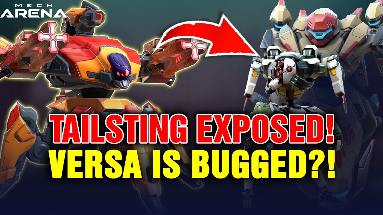 Tailsting Deep Dive: Counters, Builds, Tests & Versa Bugs | Mech Arena