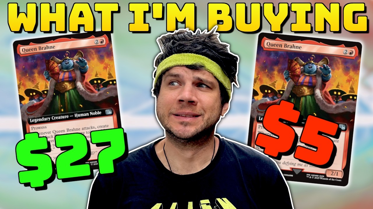 What I'm Buying Right Now in MTG | MORE FINAL FANTASY Pickups August