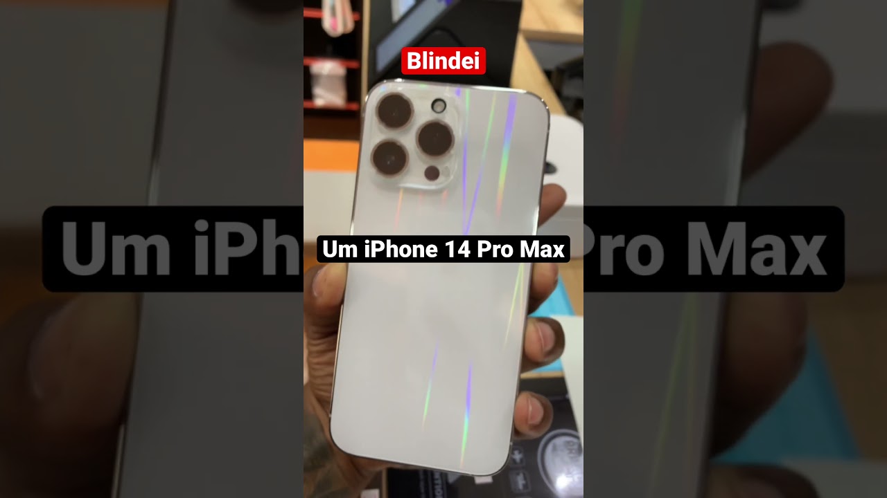 Blindei um iPhone 14 Pro Max #blindado #blindagem #iphone14promax