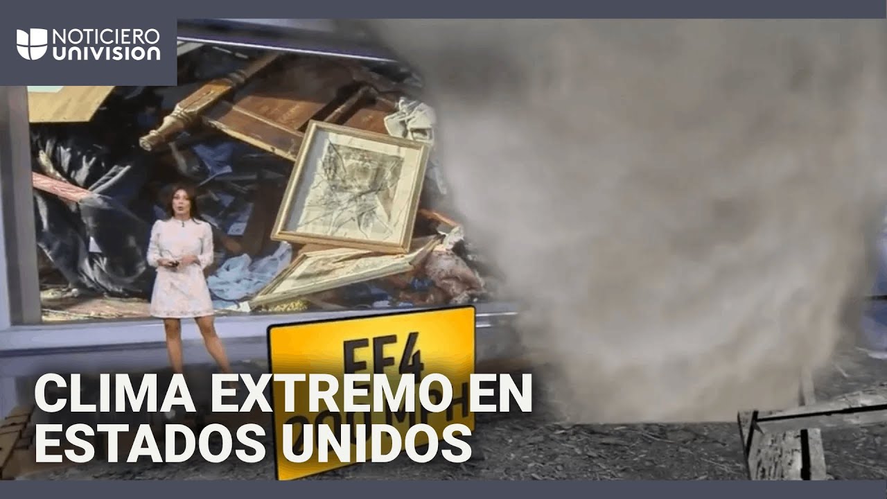 Mira en realidad aumentada el clima extremo que azot&oacute; a EEUU: tornados, incendios y tormentas