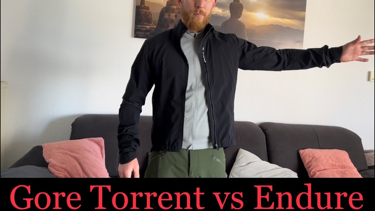 Gore Torrent VS Endure Fahrrad Regenjacke