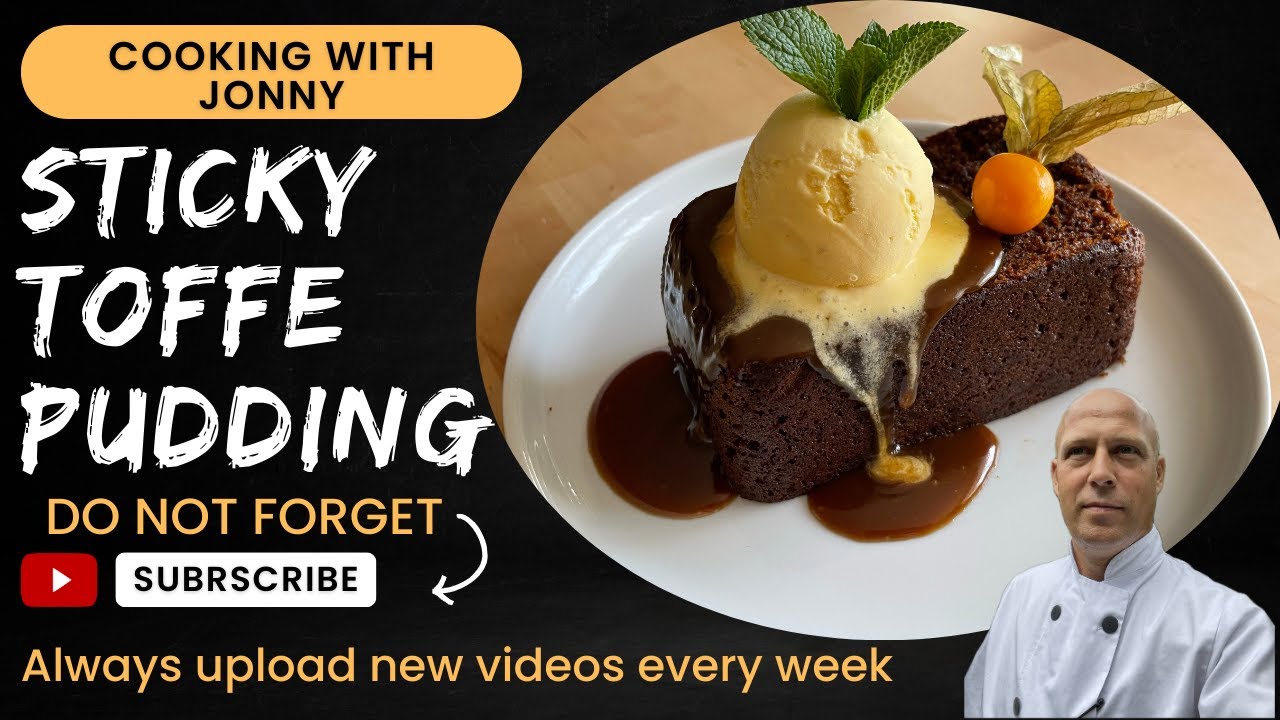 How to Make Sticky Toffee Pudding Recipe | Cooking with Jonny