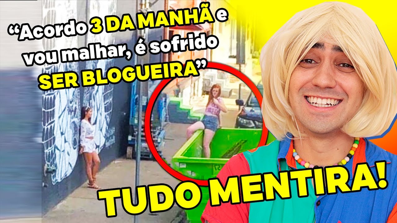 DESMASCARANDO ROTINAS MENTIROSAS DE BLOGUEIRAS E INFLUENCIADORES (ninguém vive assim!)