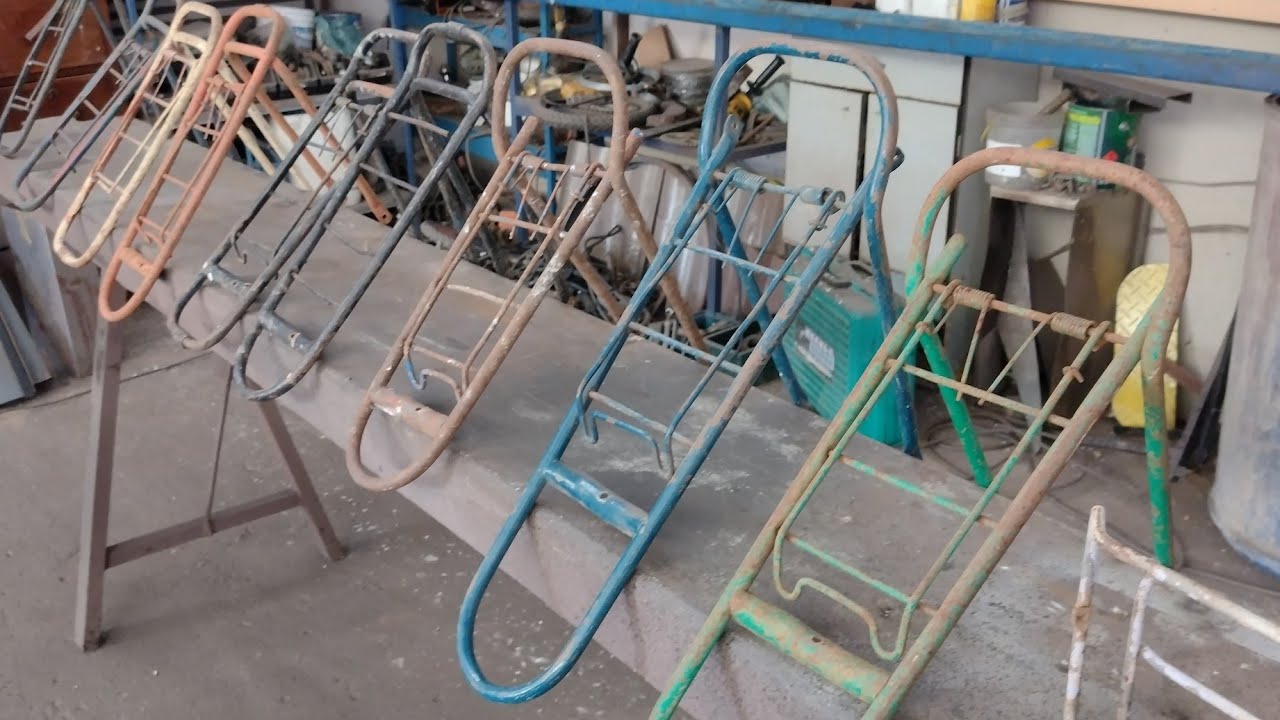 Modelos de bagageiros de bicicletas dos anos 60/70 e 80.