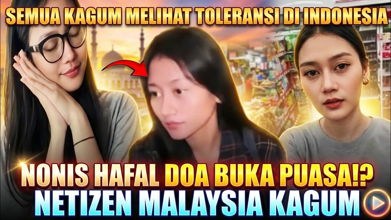 NON MUSLIM PUASA SEHARI?! Reaksi Malaysia TERKEJUT Tengok Toleransi Ramadan di Indonesia 🇮🇩😱