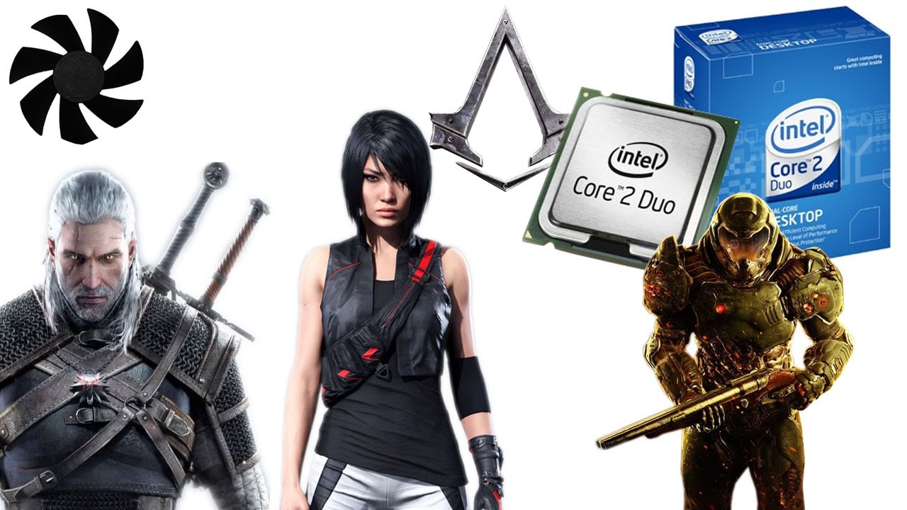 core 2 duo в играх 2016го