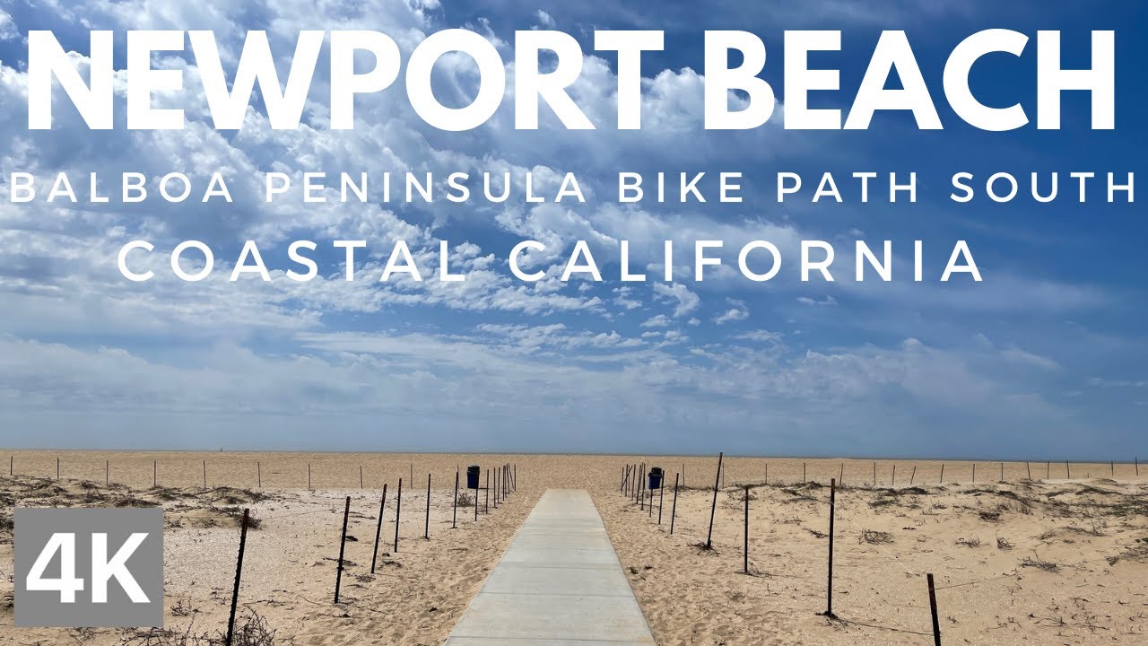 Newport Beach Bike Path South