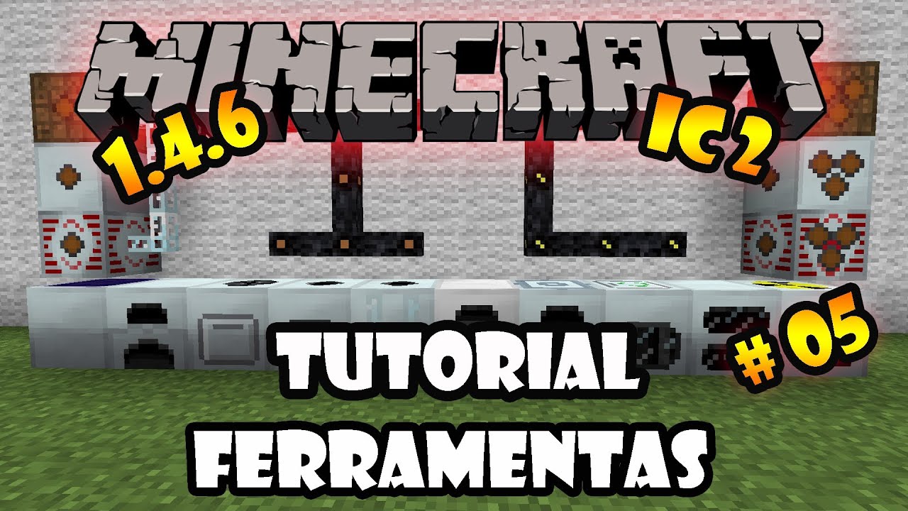 Ferramentas - Tutorial 05 de Industrial Craft 2 - Minecraft 1.4.6