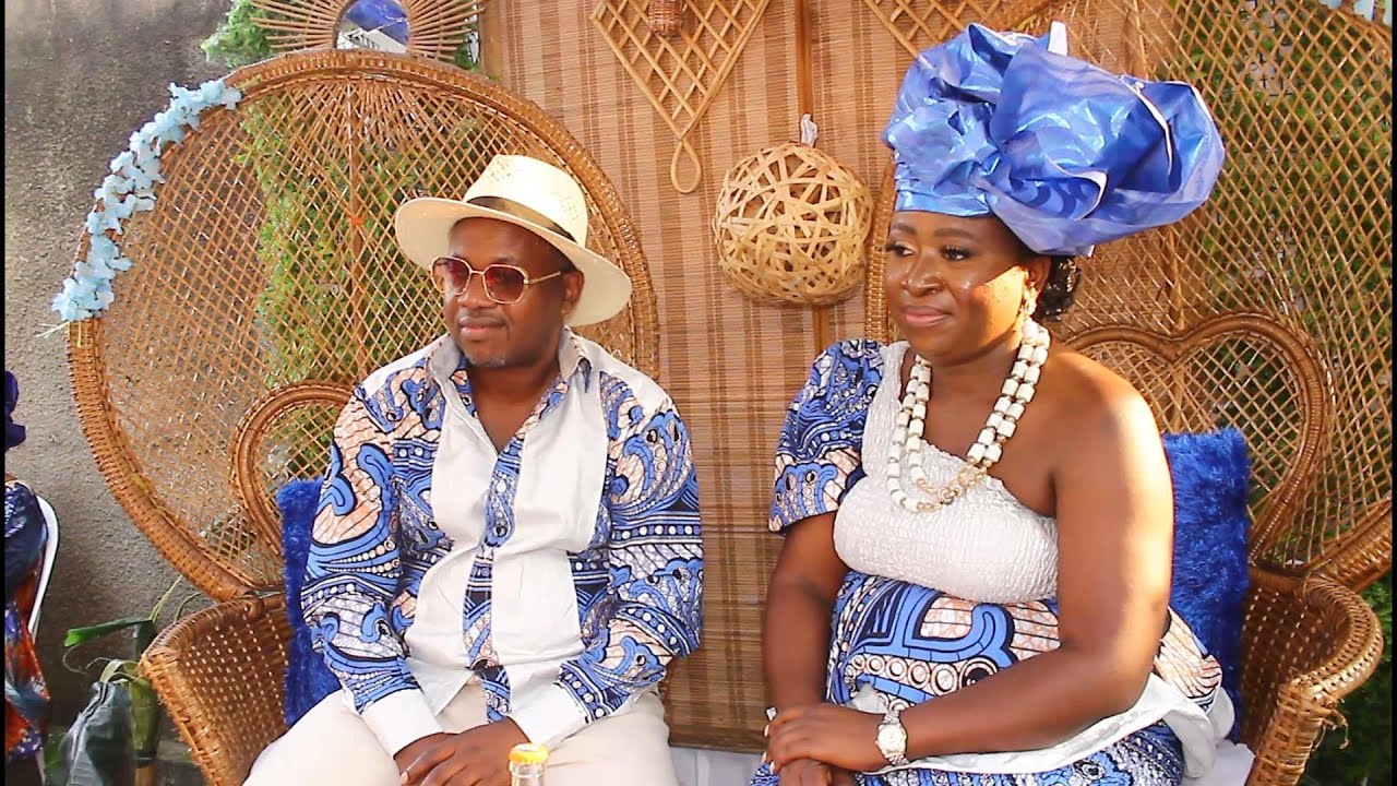 Le mariage coutumier de Gladys & Célestin à Brazzaville