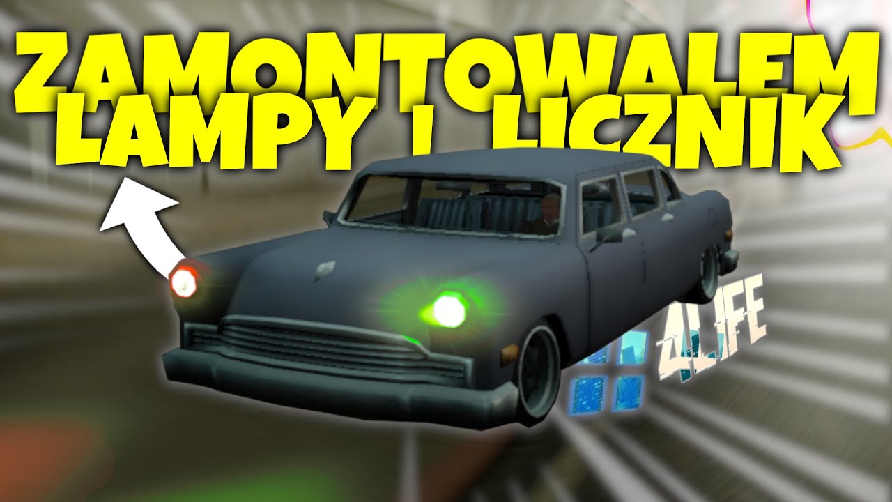 ZAMTONOWAŁEM LAMPY ORAZ LICZNIK W CABBIE! | 4LIFE MTA