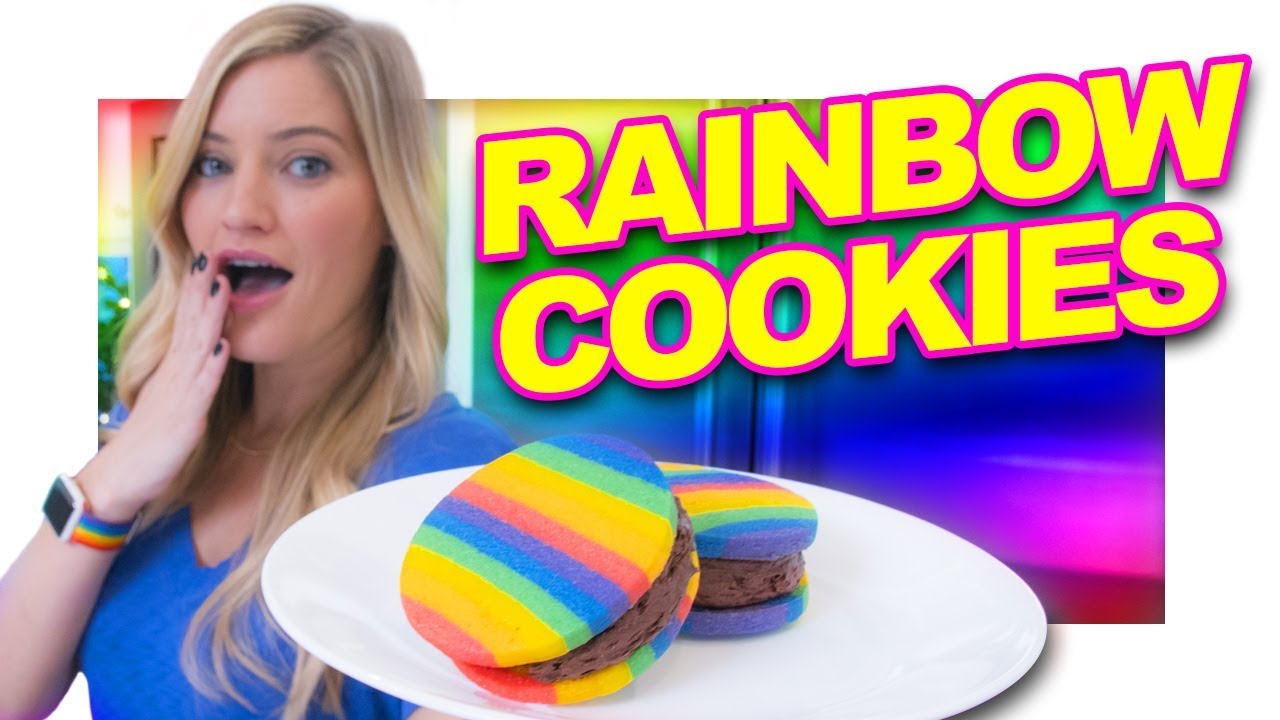 🌈 How to make Rainbow Cookies!