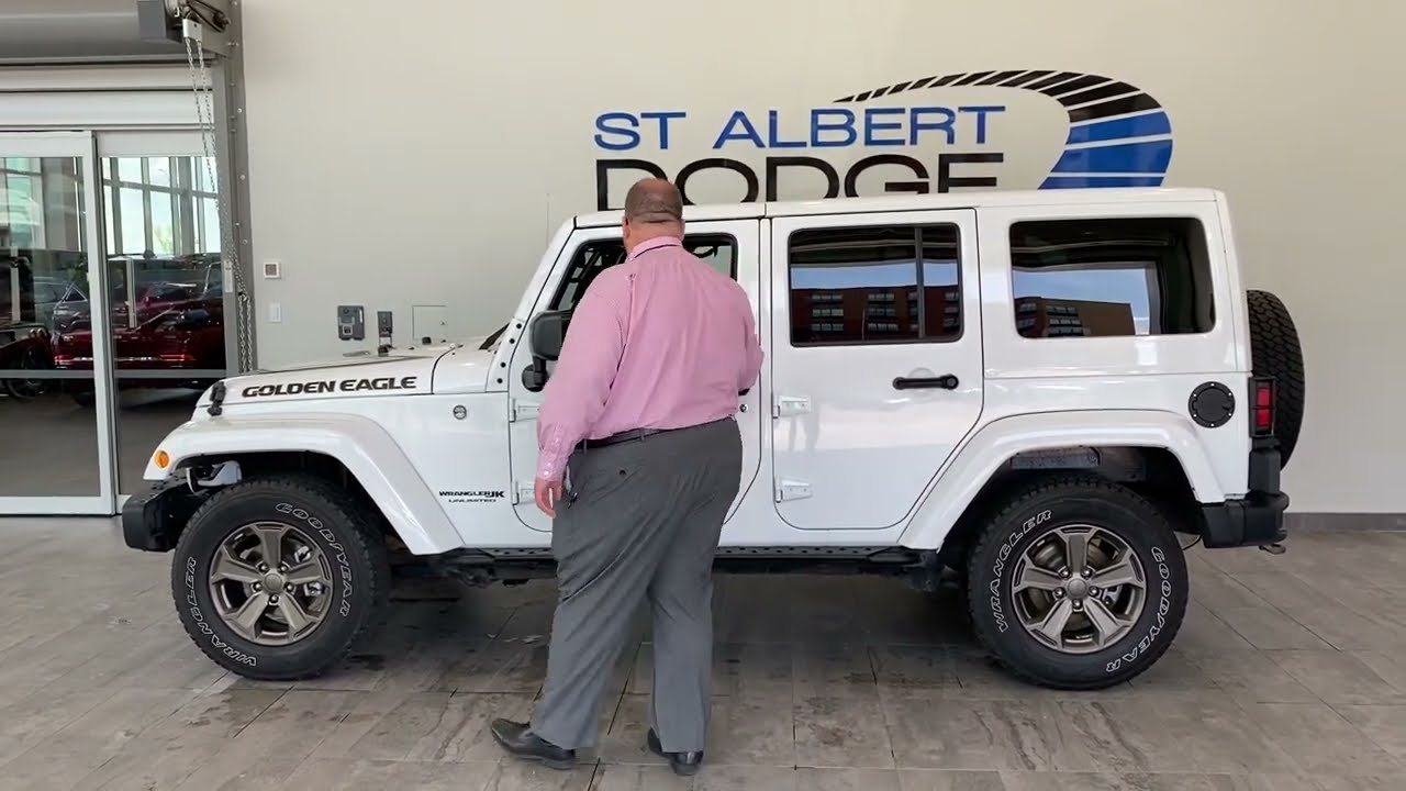 2018 Jeep Wrangler JK Golden Eagle Edition | Stock #2R17775A | St. Albert Dodge