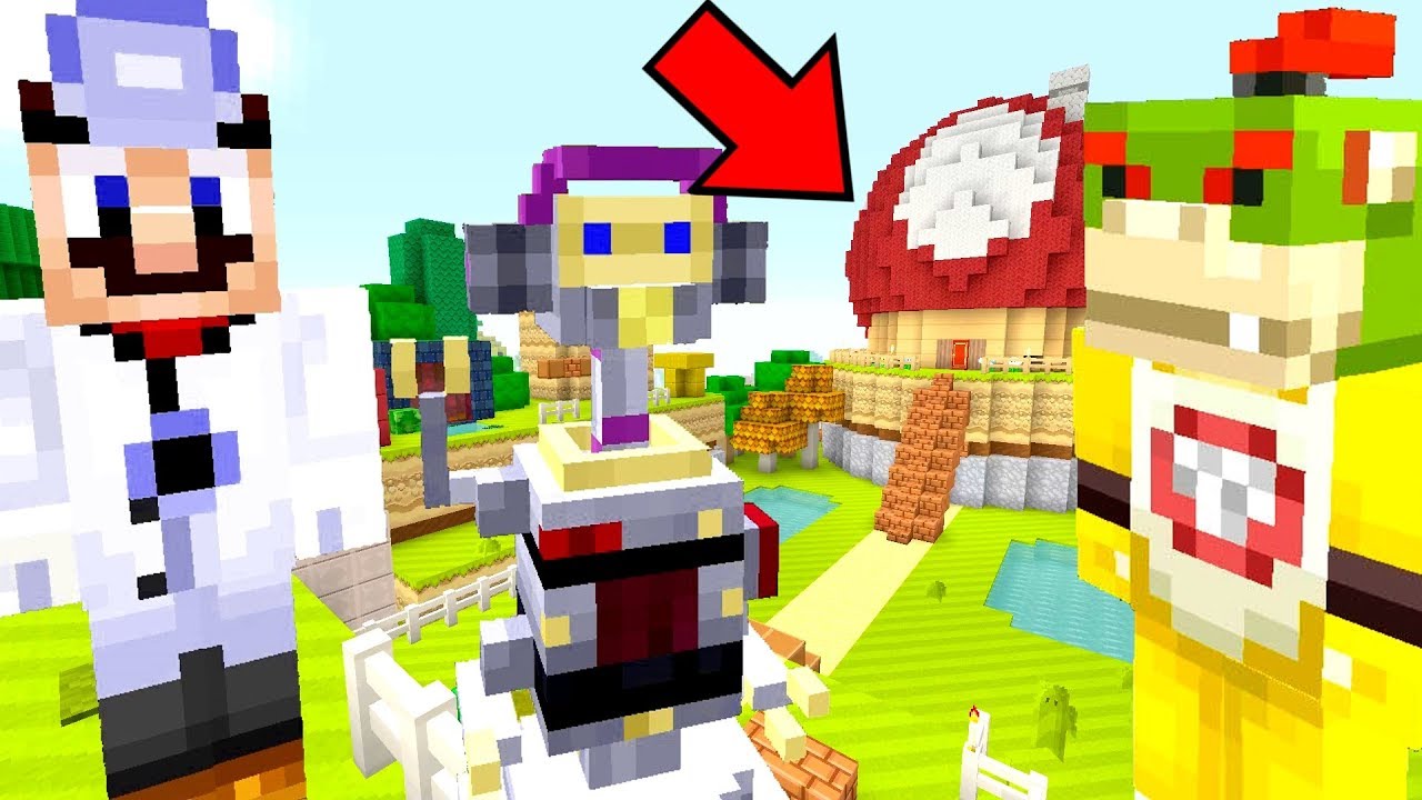 NEW HOUSES FOR EVERYONE! *NEW NEIGHBORS!* | Nintendo Fun House | Minecraft [375]