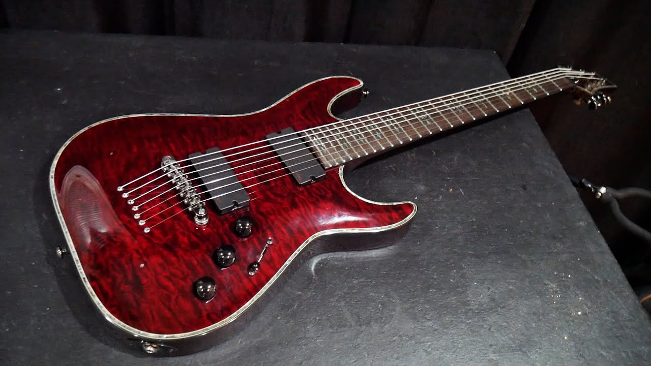 Ремонт и переворот гитары Schecter Hellraiser C-7 и усилителя Epiphone Slash — Trash to Thrash