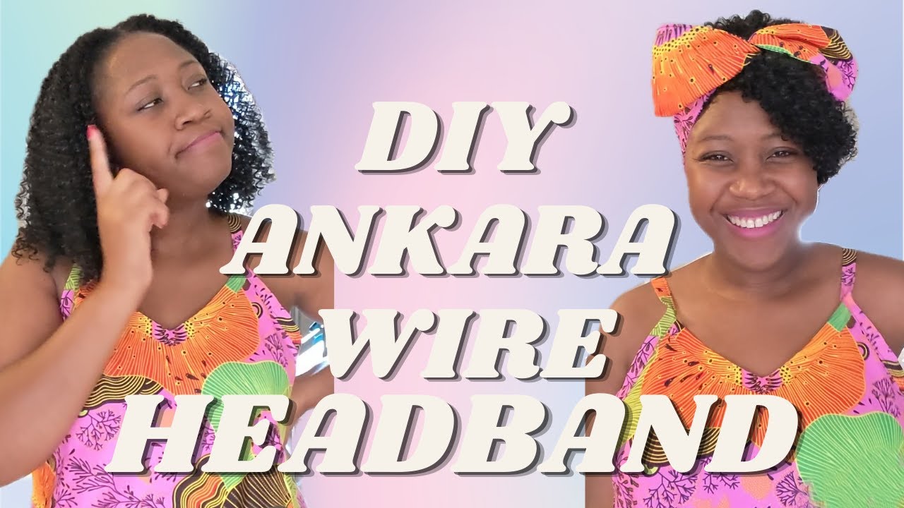 DIY Wire Headband Tutorial | Fabric Scrap Buster Idea | Sewing an Easy Hair Accessory
