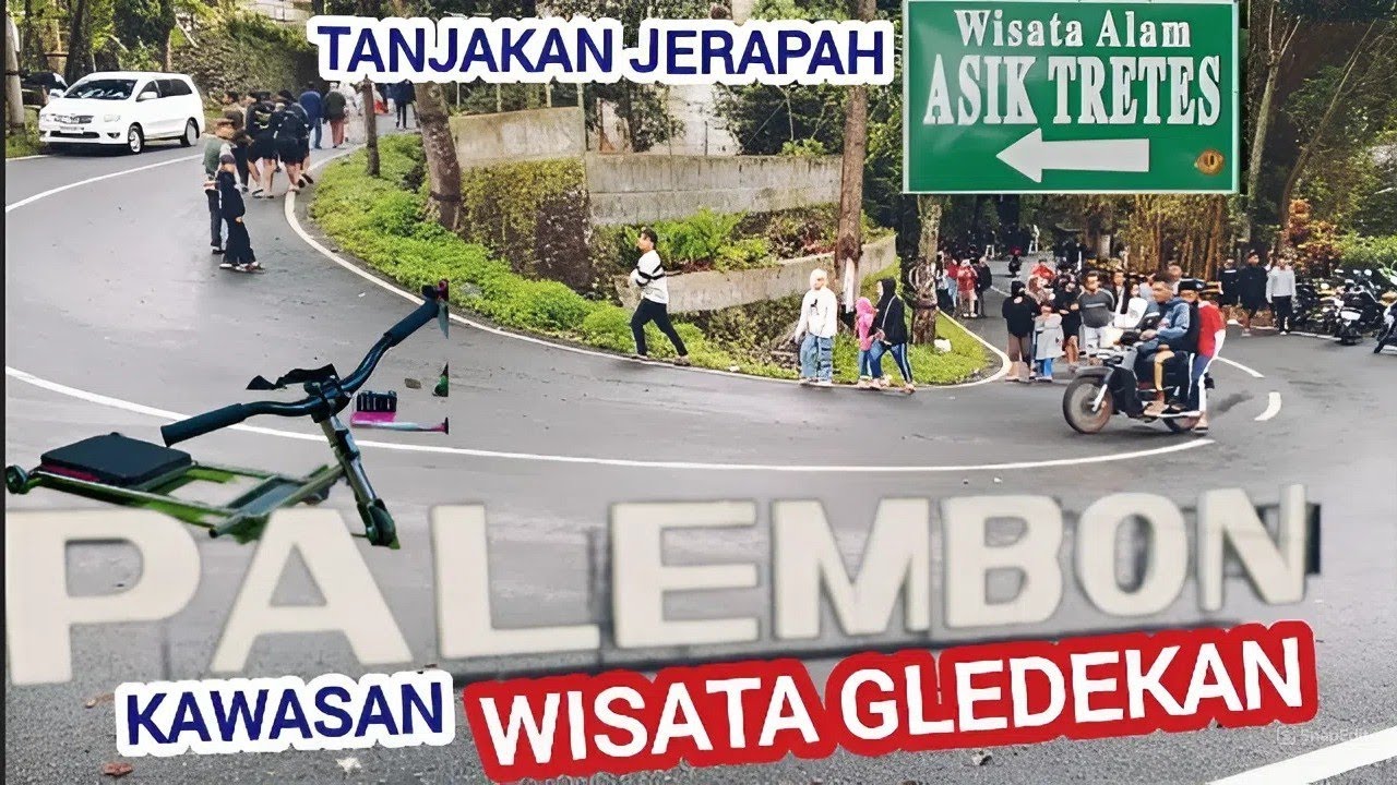 Kawasan Wisata Gledekan Gank Palembon Tretes Prigen Pasuruan Jawa Timur - Tanjakan Jerapah