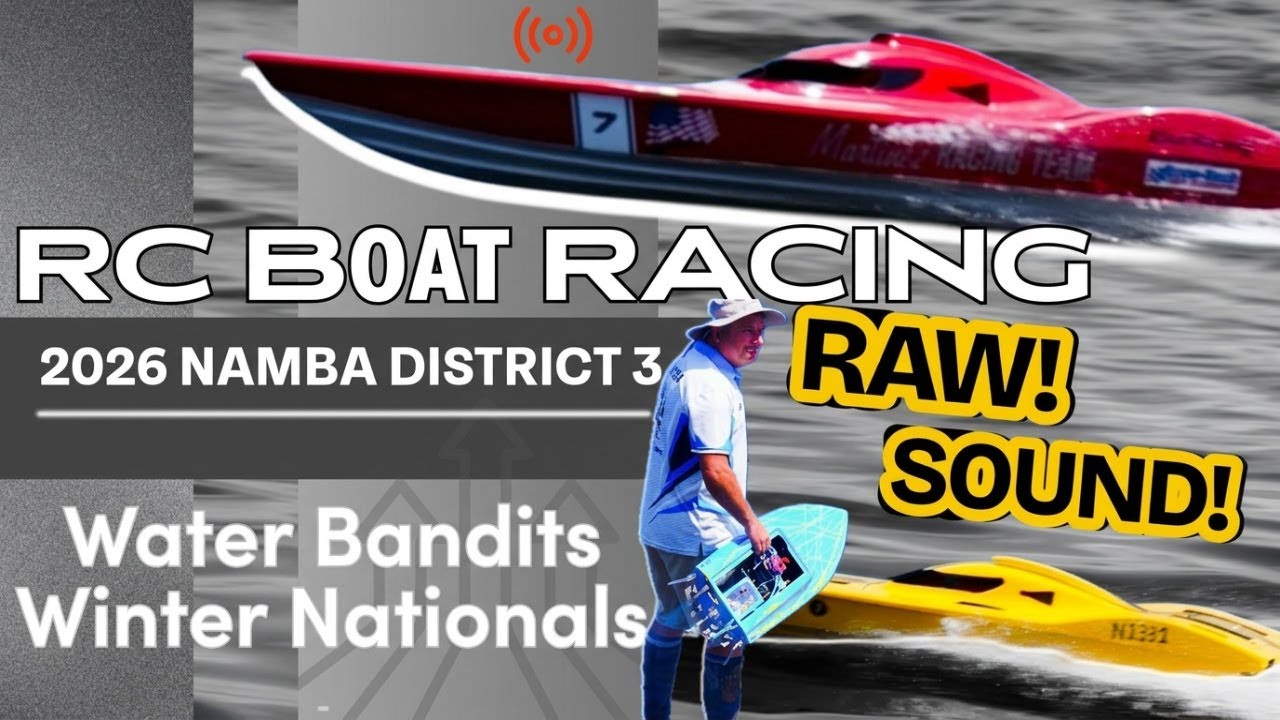 🔴 RC Boat Racing WINTER NATIONALS: Live & Uncut!
