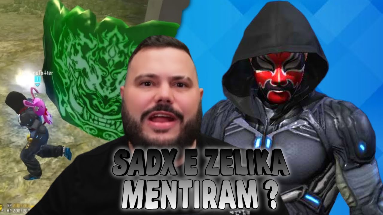 SADX E ZELIKA MENTIRAM PRA COMUNIDADE? 😱 A VERDADE SOBRE O GELO INVERTIDO