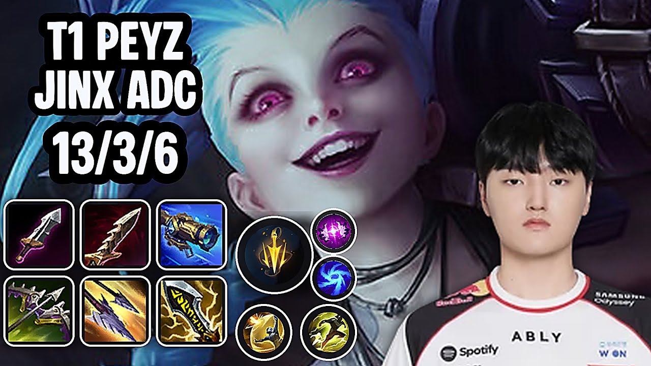 T1 Peyz Jinx Adc SoloQ Replay 20260306