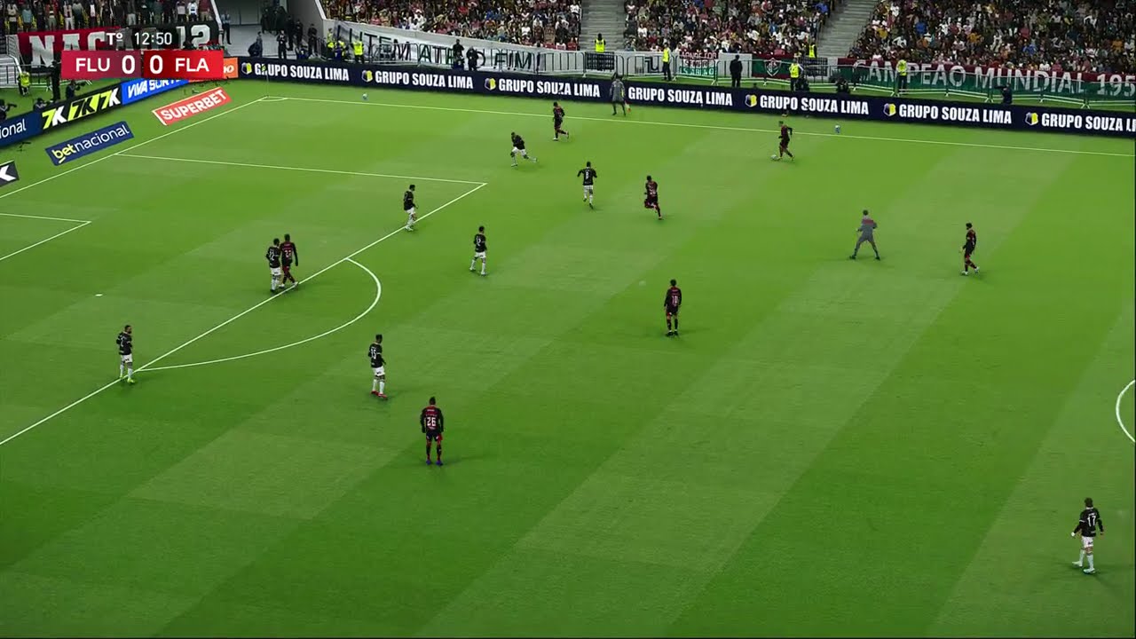 FLUMINENSE X FLAMENGO AO VIVO (COM IMAGENS !!!) CAMPEONATO CARIOCA 2026 - PES21 SIMULAÇAO