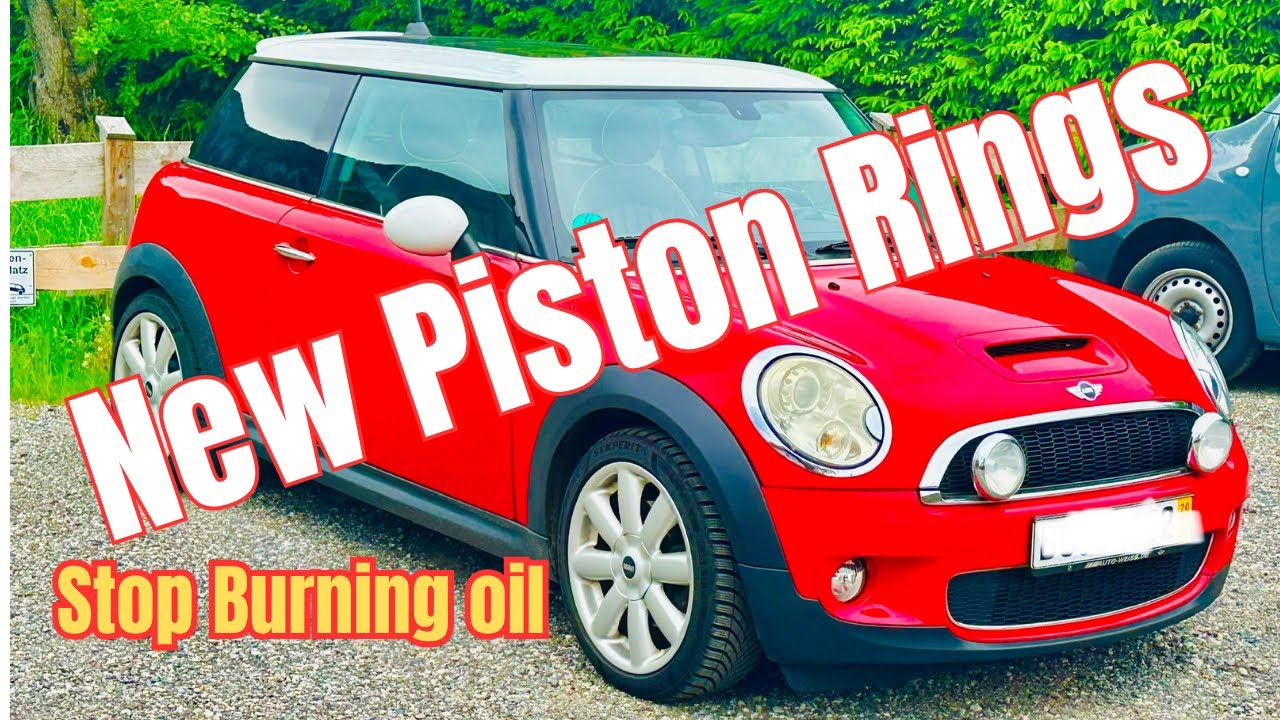 Mini Cooper S - How to remove pistons and fit new piston rings to stop burning oil.