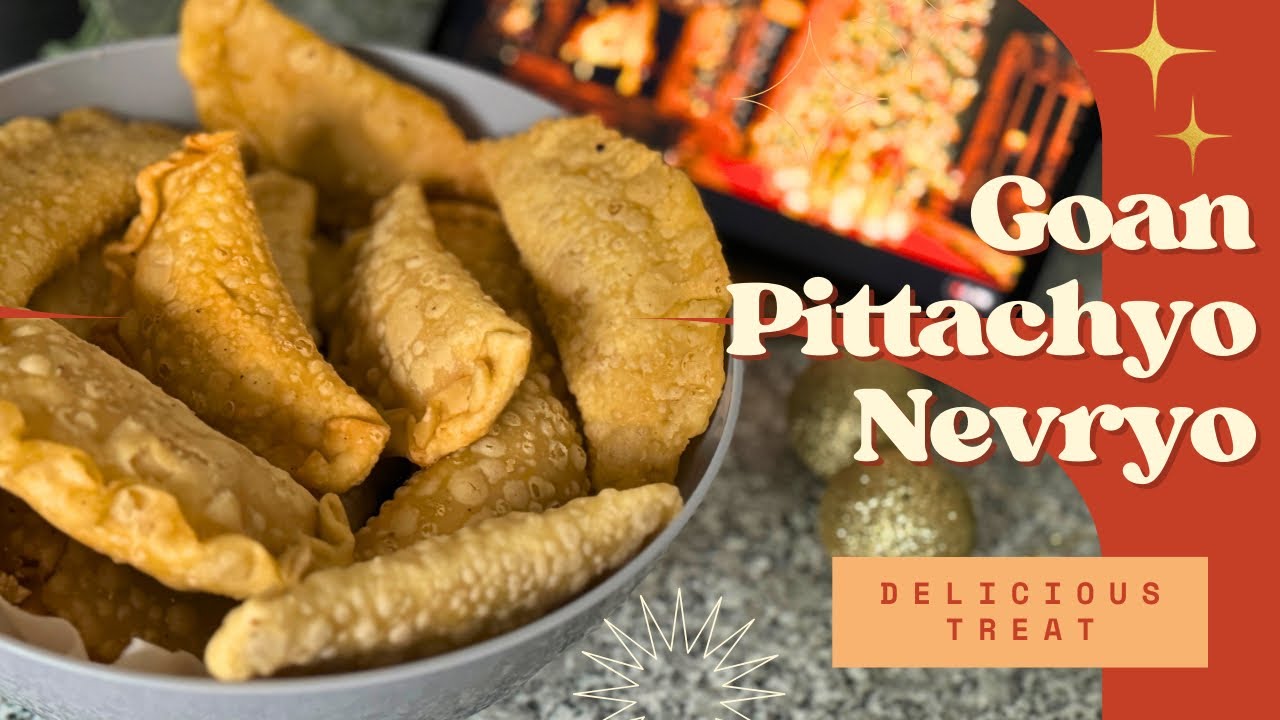 GOAN PITTACHYO NEUREO | Neuris | Gujiya | Karanji | Christmas sweets | Nevryo 🎄