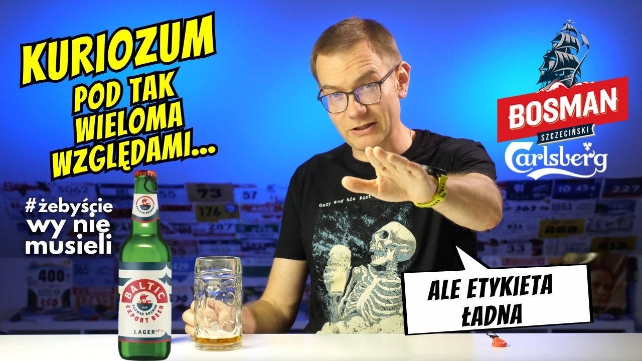 Baltic Export Beer - Lager - Browar Bosman (Carlsberg)