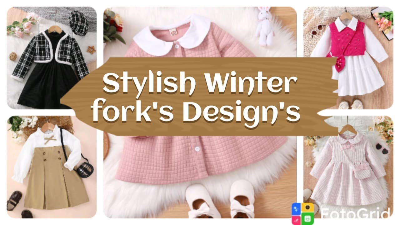 Trending Baby Girl Winter Dresses  Elegant & Warm Looks 🌨️