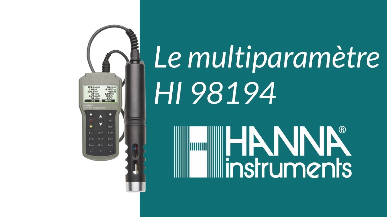 Multiparamètre HI 98194, HANNA®