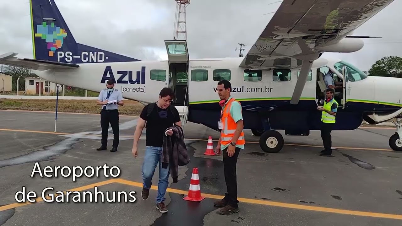 Recife X Garanhuns no Cessna Grand Caravan da Azul Conecta
