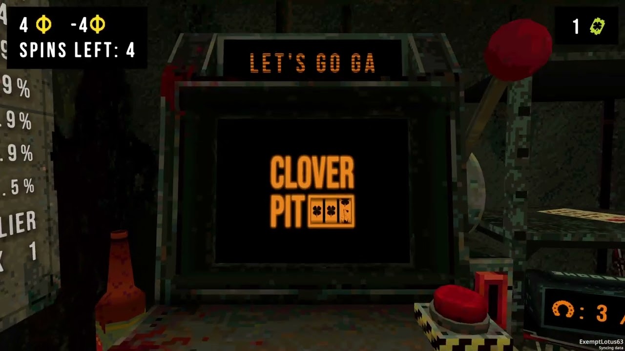 Jv plays cloverpit