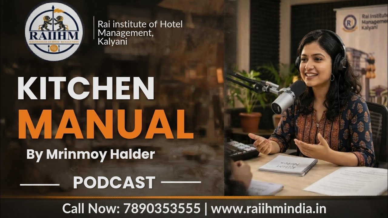 FOOD PRODUCTION -The kitchen manual  by Mrinmoy Halder