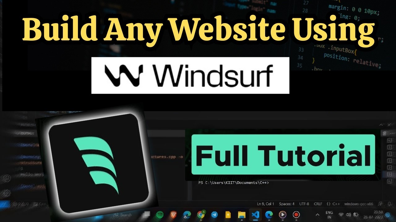 How I Built a Complete Website with Windsurf AI &mdash; Step-by-Step Tutorial