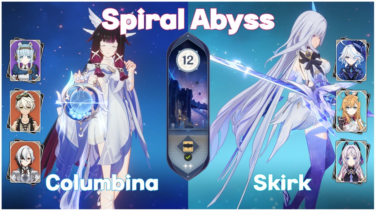 Arlecchino Lunar & Skirk Freeze | Spiral Abyss | Genshin Impact 6.3